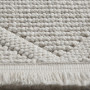 Elegantný koberec Simone 80x150 cm sivý